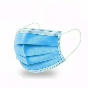 Blue surgical face mask PPE